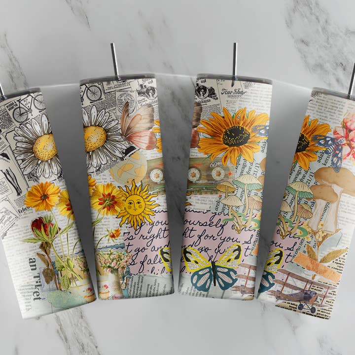 Boho Tumbler, Western Tumbler, Country Cup for wholesale by So Peachy Designs