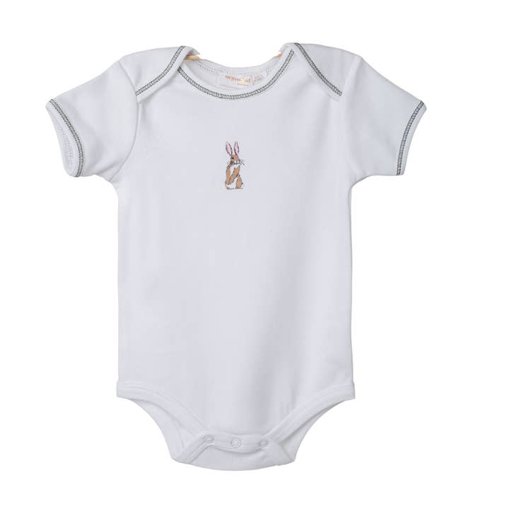 Our Green House - Vente Body (sans pieds) – bébé - Onesie Woodland biologique - Bunny