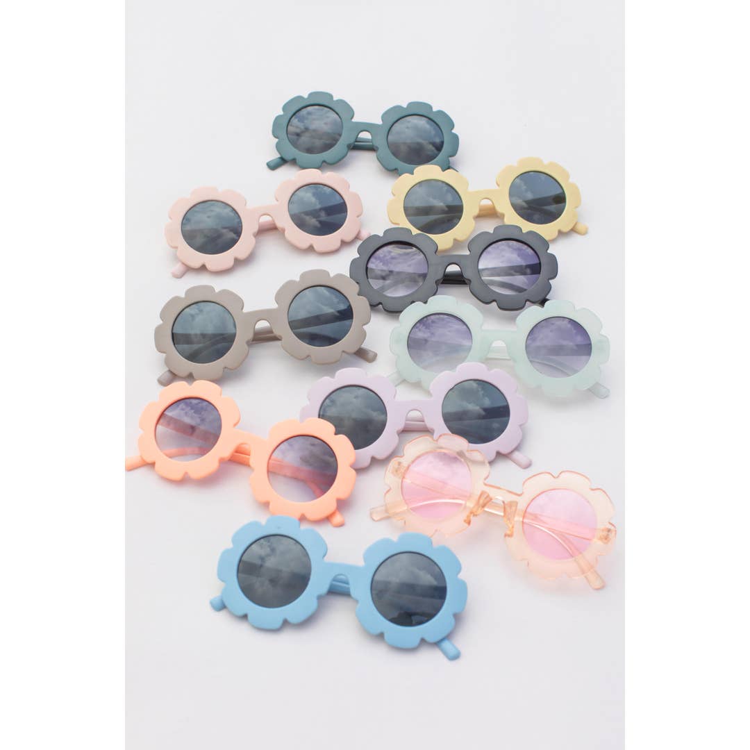 Kids Toddler Flower Sunglasses for wholesale by Space 46 Wholesale