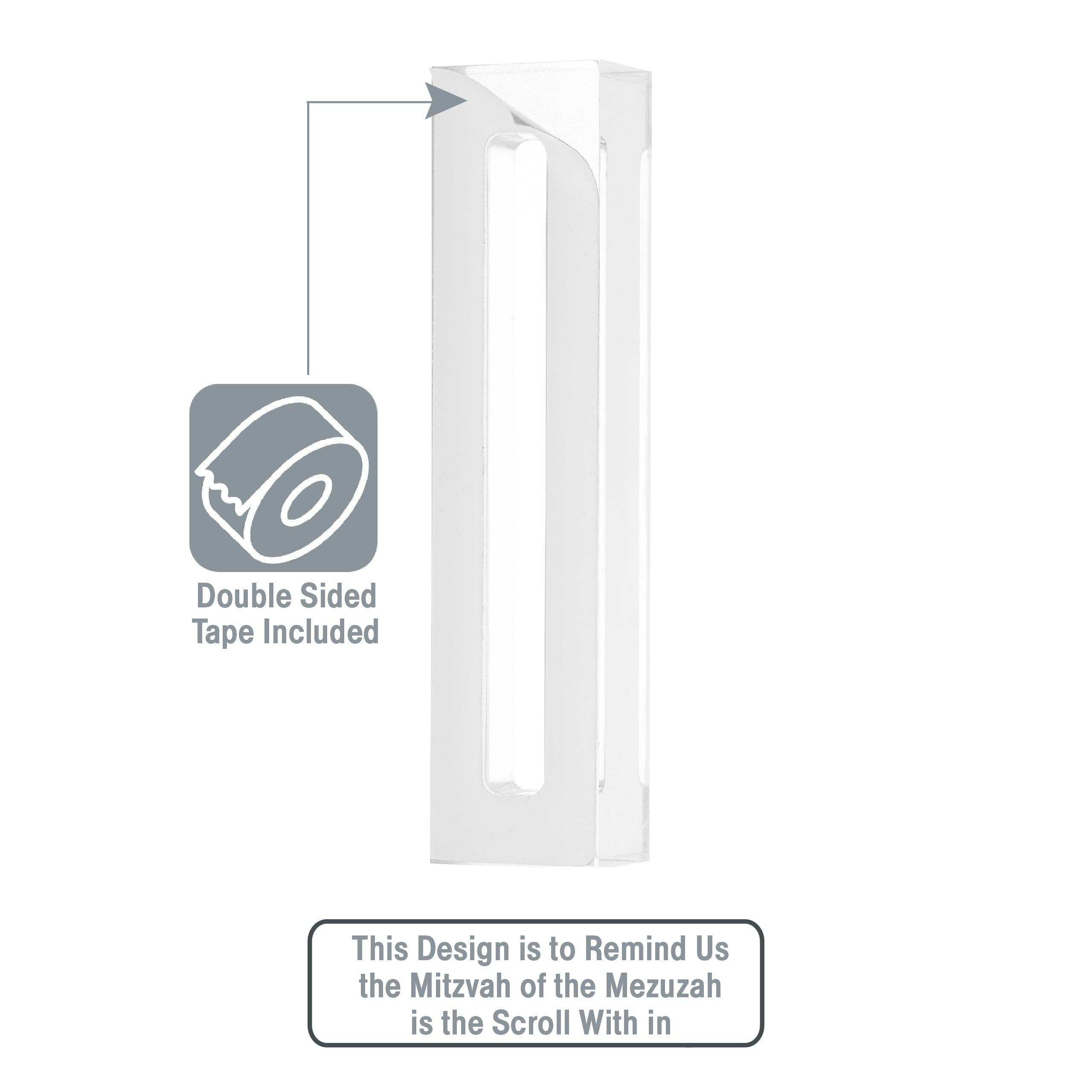 A&S Mezuzot - Wholesale Decorative Tabletop Object - Acrylic-Lucite Design22