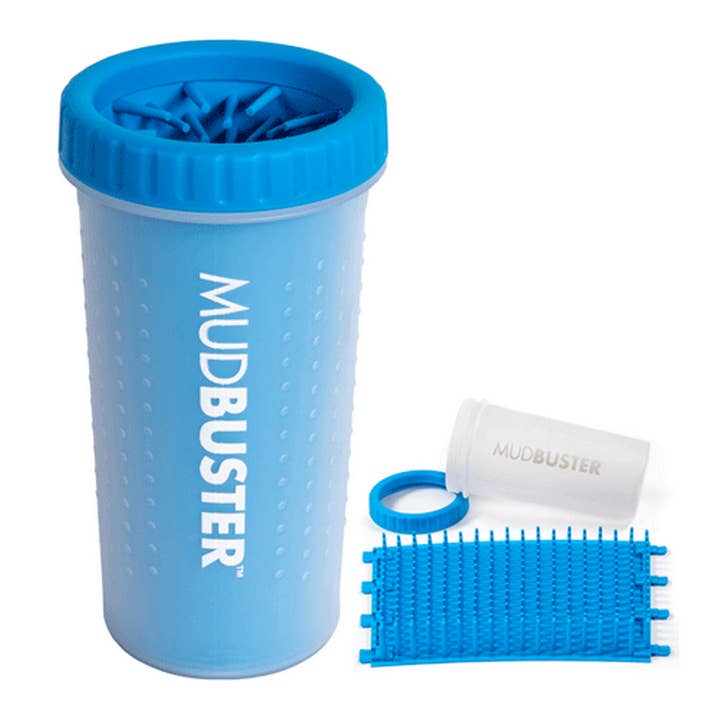 Dexas Mudbuster Pro Blue l for wholesale by King Wholesale Pet Goods