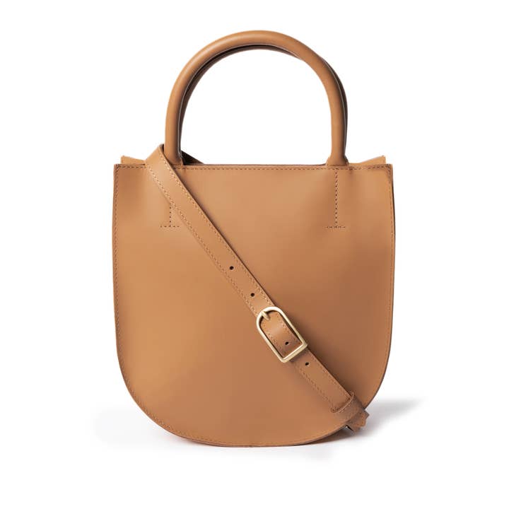 Minor History - Wholesale Crossbody Bag - Women's - The Arc II Crossbody - Saddle1