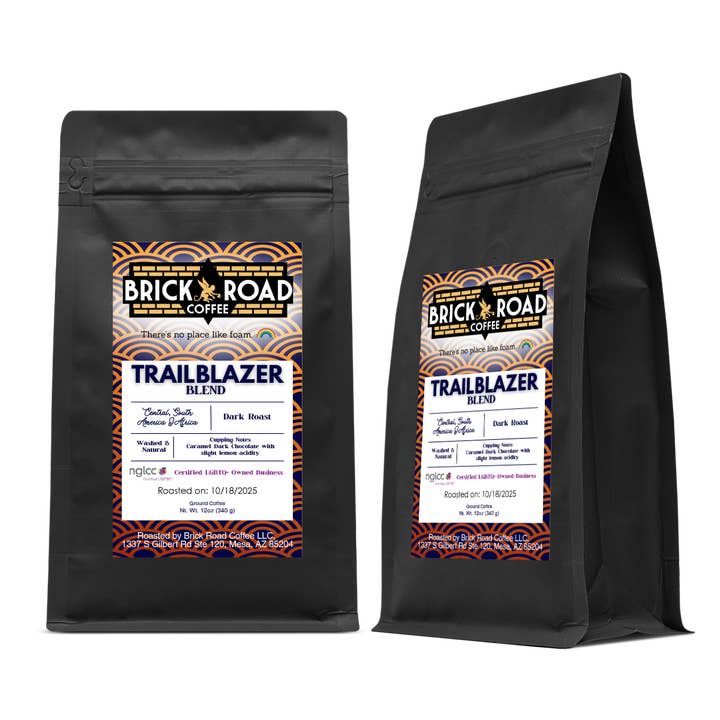 Trailblazer blanding for engroshandel hos Brick Road Coffee