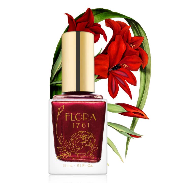 Nail Lacquer in Amaryllis for wholesale by Flora 1761