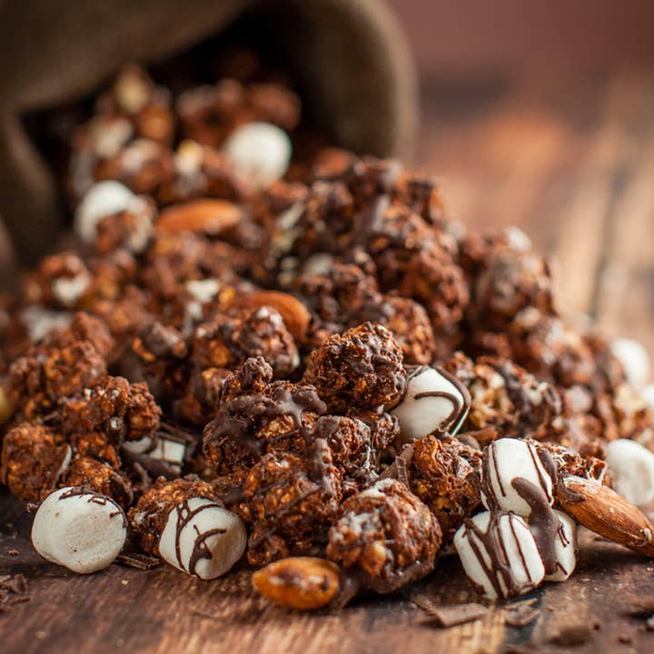 Popinsanity Popcorn & Confections – wholesale Popcorn – Gourmet Popcorn Sampler Gift Box | 10 Flavor Variety Taster