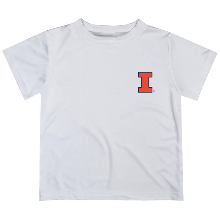 Vive La Fete - Wholesale Screen Printed T-Shirt - Kids - Illinois Fighting Illini Hand Sketched Impressions T-Shirt6
