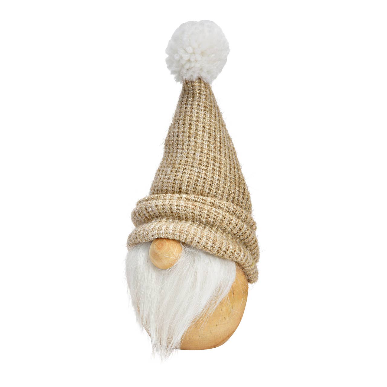 Wurm - Wholesale Christmas Decoration - Gnome made of wood/textile, natural (W/H/D) 6x16x6cm0