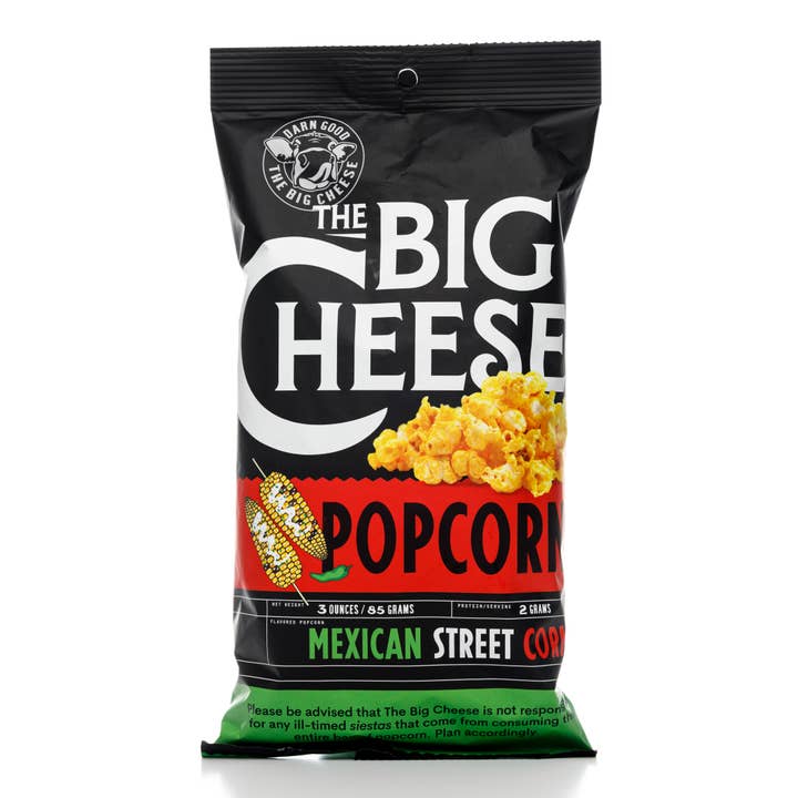 Mexican Street Corn Gourmet Popcorn- 3oz bag for wholesale by The Big Cheese Co.