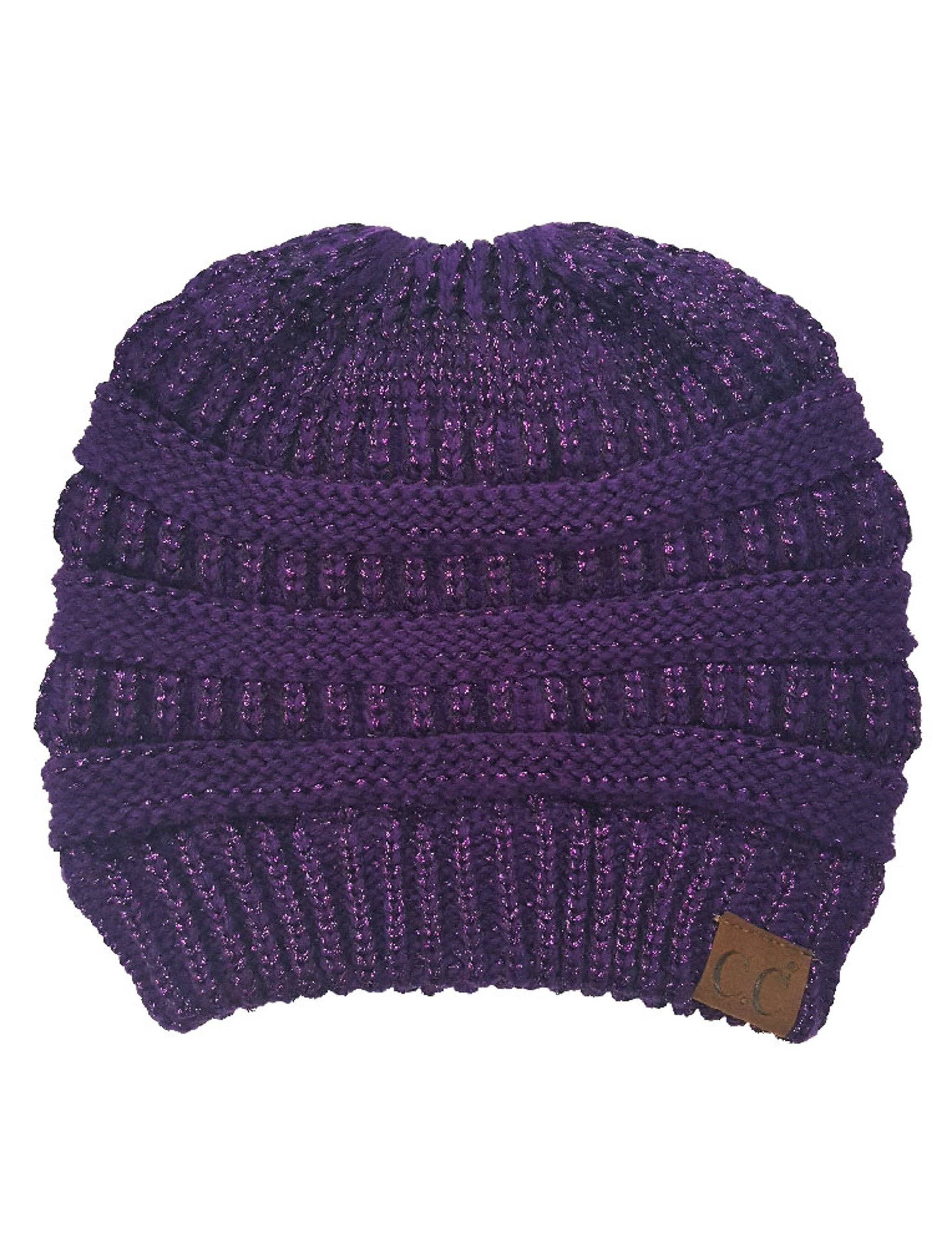 Truly Contagious - Vendita all'ingrosso Berretto - Donna - Berretto metallico CC Bun (MB-20 METALLIC)8