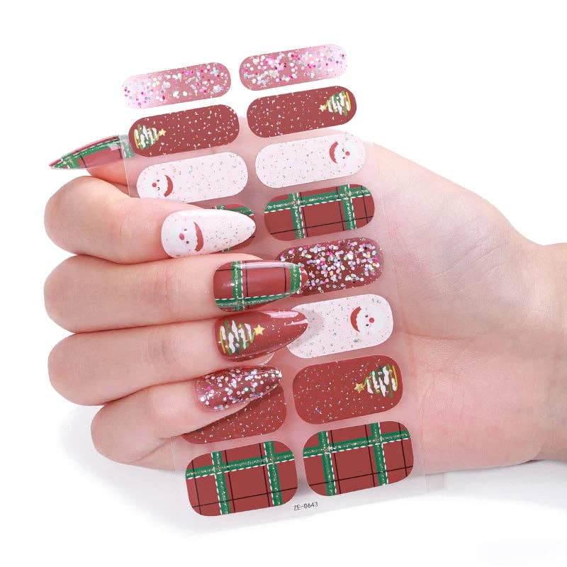 Candied Nails - Wholesale Nail Art/Decal - Christmas Happy Gel Nails0