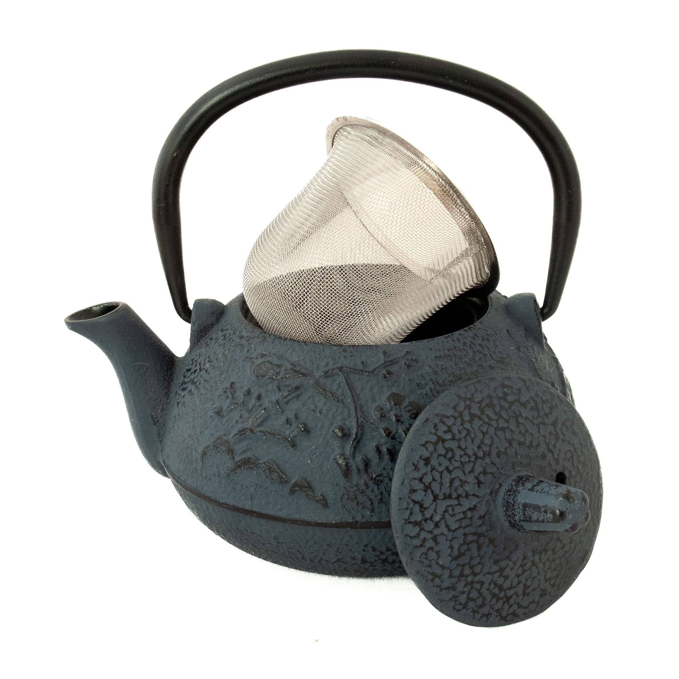 Boulder Tea Company - Wholesale Tea Pot - Blue Bird Cast Iron Teapot1