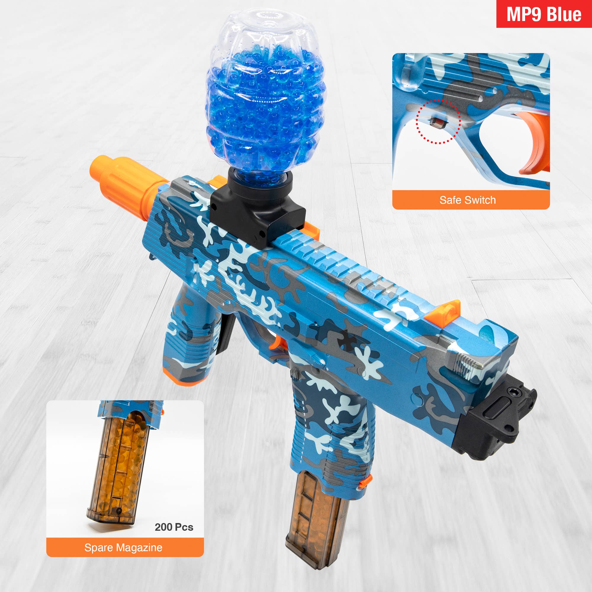 Vastmedic - Wholesale Classic Toy - Kids - Gel Blaster Automatic Splatter With 30,000 Gellets9