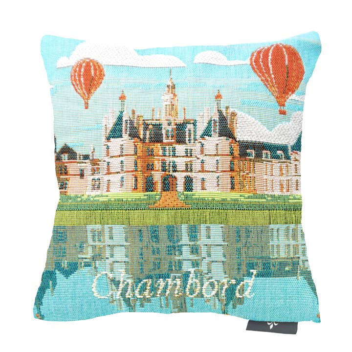 Capa de Almofada Viagem em França Chambord por atacado de Art De Lys
