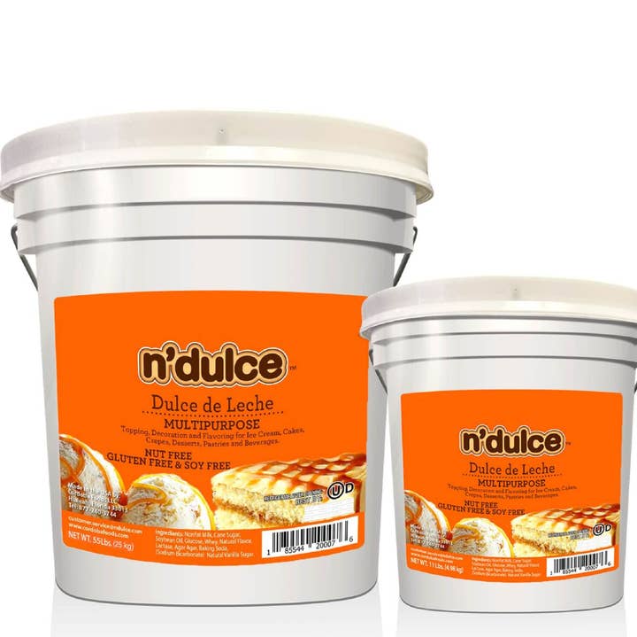 Base para sorvete Dulce de Leche N'DULCE por atacado de N'DULCE