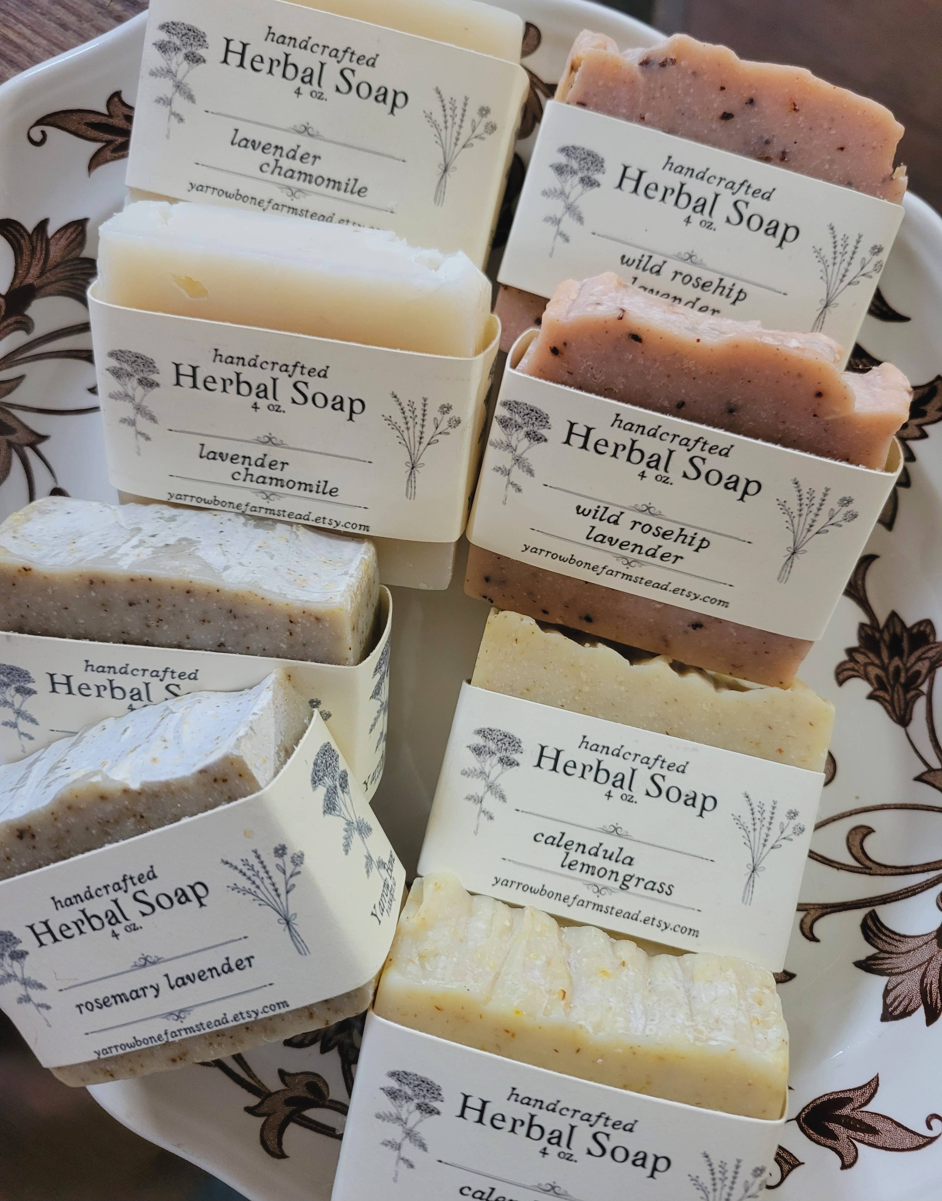 Yarrow Bone Farmstead – wholesale Bar Soap – Handcrafted Herbal Soap; customize, private label3