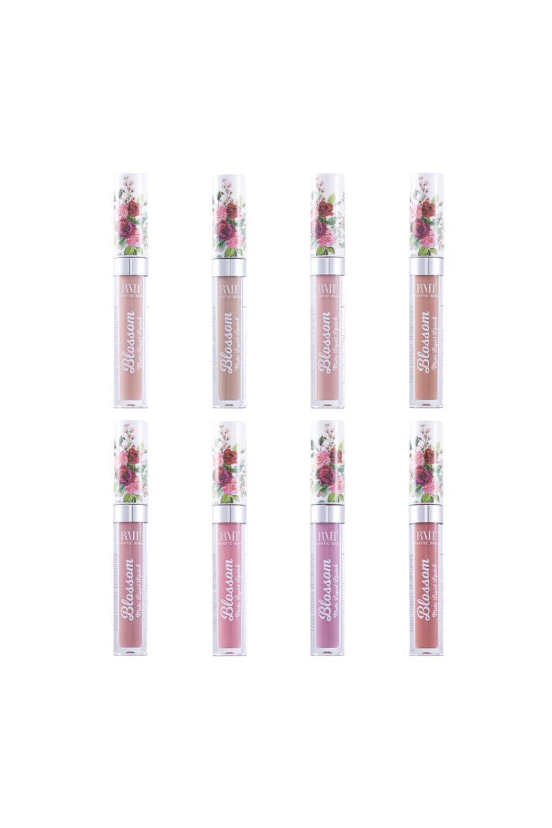 PINEAPPLE Beauty – Engroshandel Læbestift – Romantisk skønhed L7035FS nøgen mat flydende læbestift - 48pc3