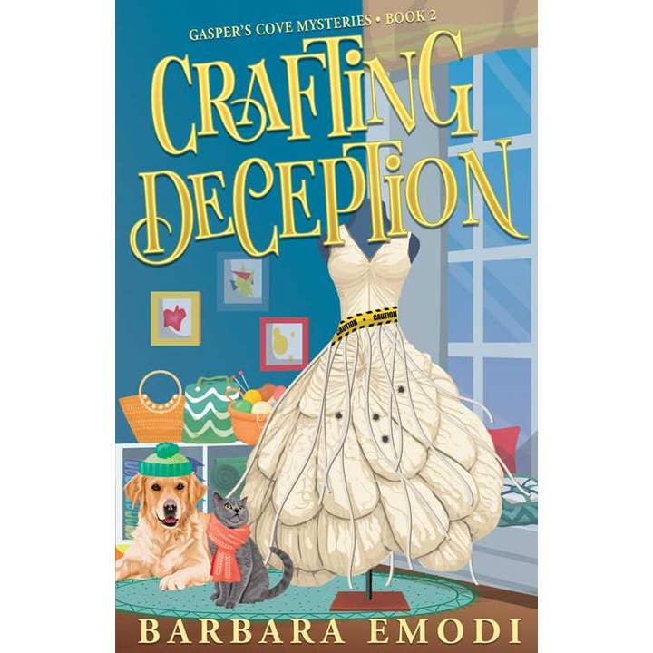 Simon & Schuster - Wholesale Mystery - Crafting Deception by Barbara Emodi