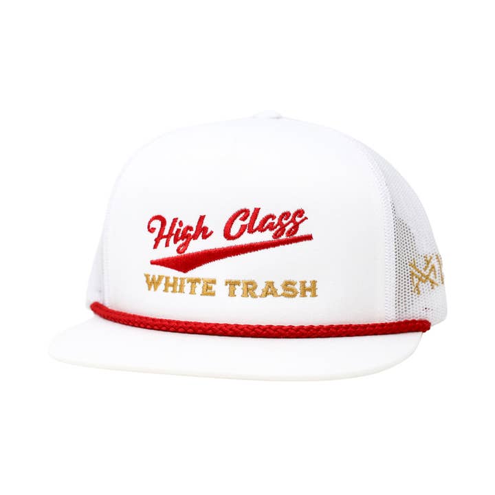 The Mad Hatter Co - Wholesale Trucker Hat - Unisex - MHC High Class White Trash