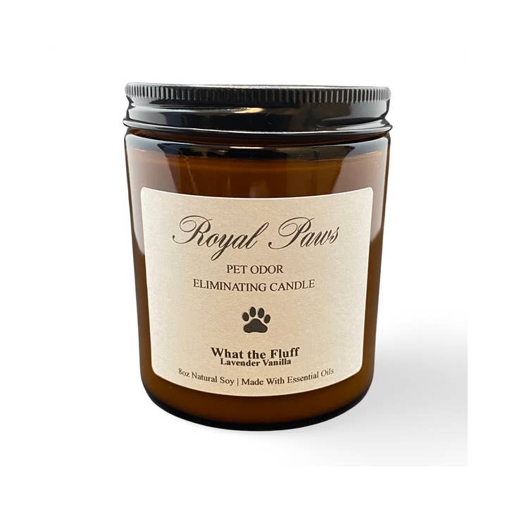 Royal Paws Club – wholesale Jar/filled candle – Scented Pet Odor Eliminating Candle