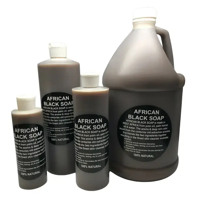 HalalEveryDay - Wholesale Body Wash/Shower Gel - African Black Soap Liquid6