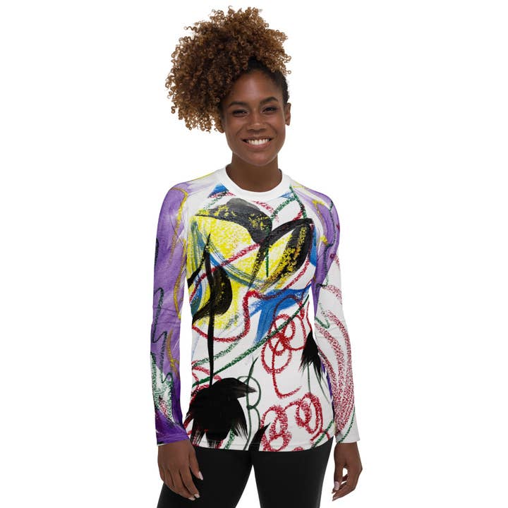 Queen of the Night Second Skin shirt for wholesale by Cloud Poetry