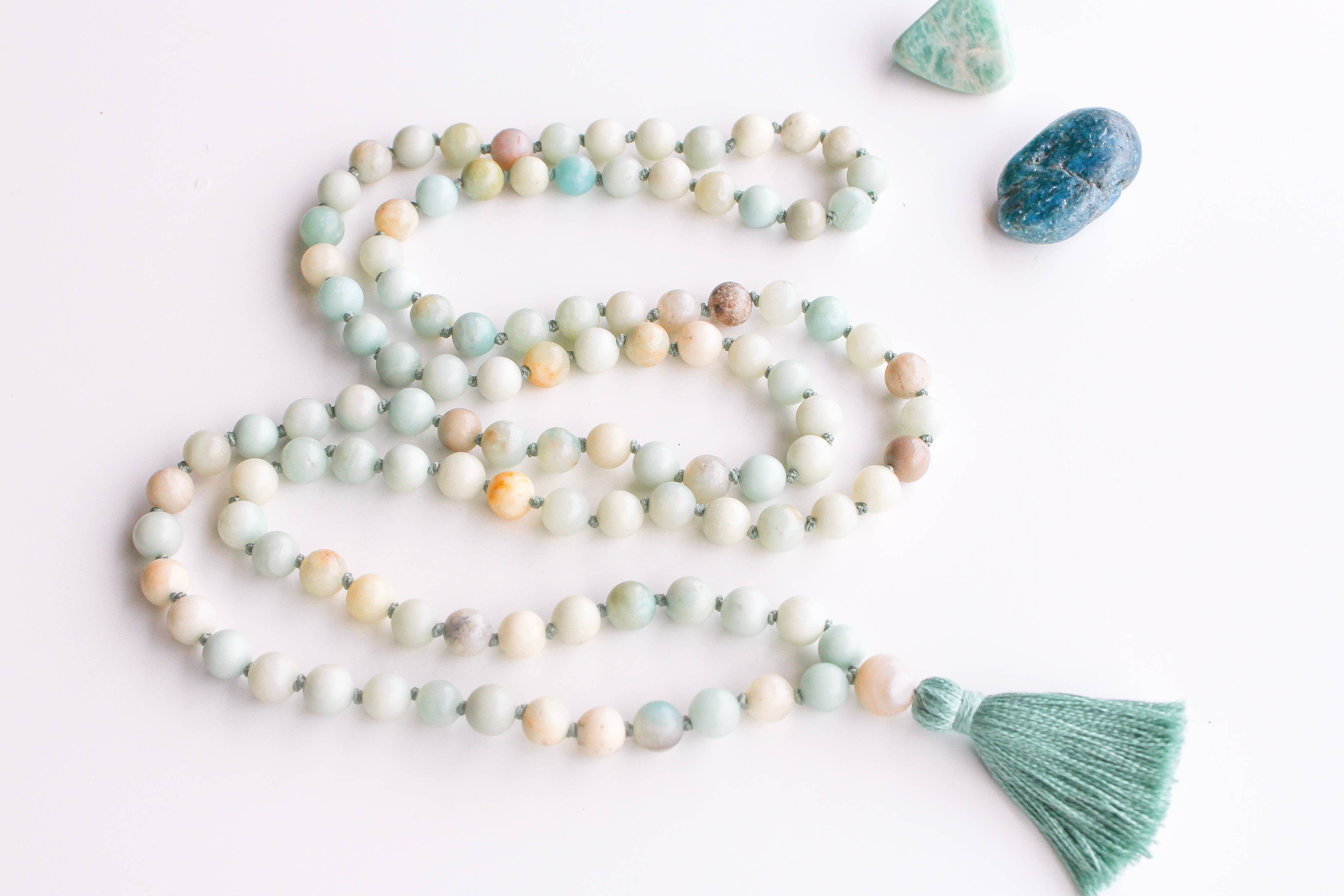 MadeByTheMoonchild - Wholesale Prayer Beads Necklace - Harmony Mala | Balance and Intuition3