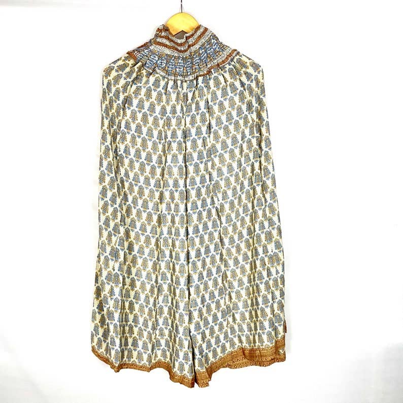 The Eastern Loom – Engroshandel Pyjamasæt - Dame – Assorteret Vintage Recycled Silke Sari Boho Pyjamas, Nattøj2