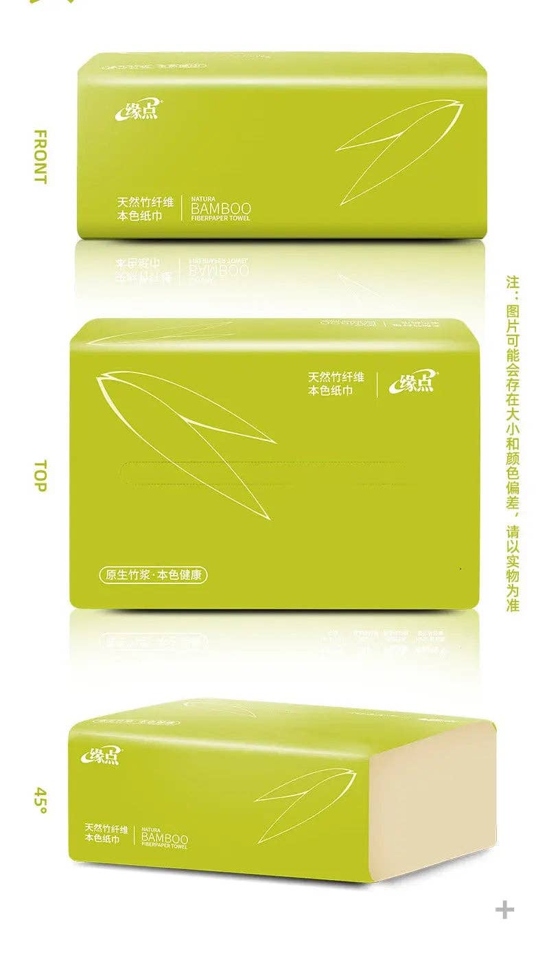 everythingbamboo – wholesale Tissue paper – 10 x Bags Bamboo Tissue 240 PCs Per Bag Bamboo Fiber Fabric Napkin Towel Healthy5