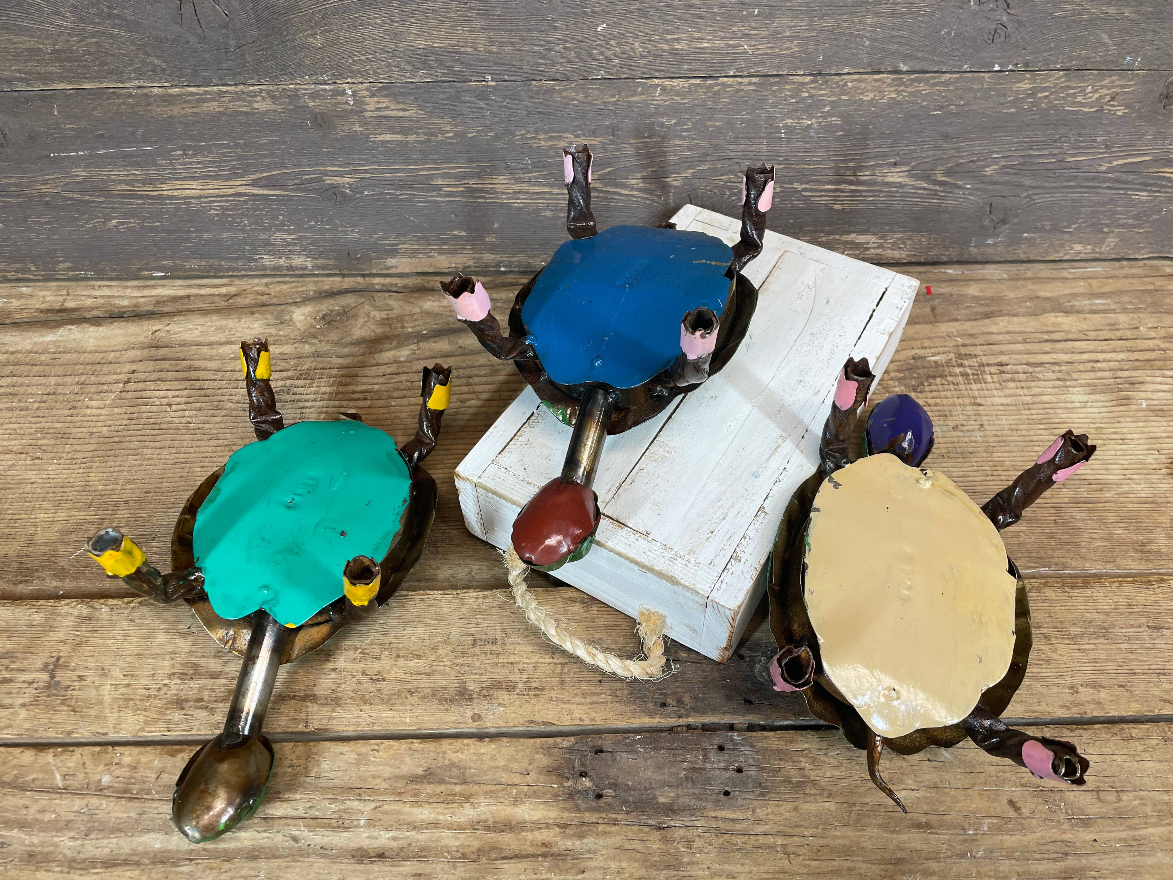 My Amigos Imports - Vendita all'ingrosso Statuette decorative - Toby la Tartaruga di Metallo-ER-Giardino-10x5x5 in-Tartaruga di Metallo-Toby2