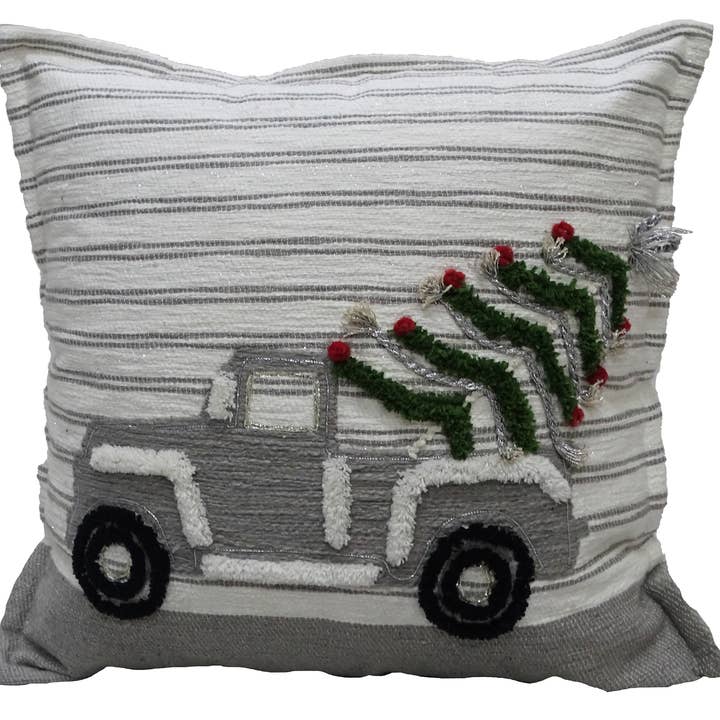 Coussin décoratif de Noël Vibhsa 50,8 x 50,8 cm pour la vente par Vibhsa