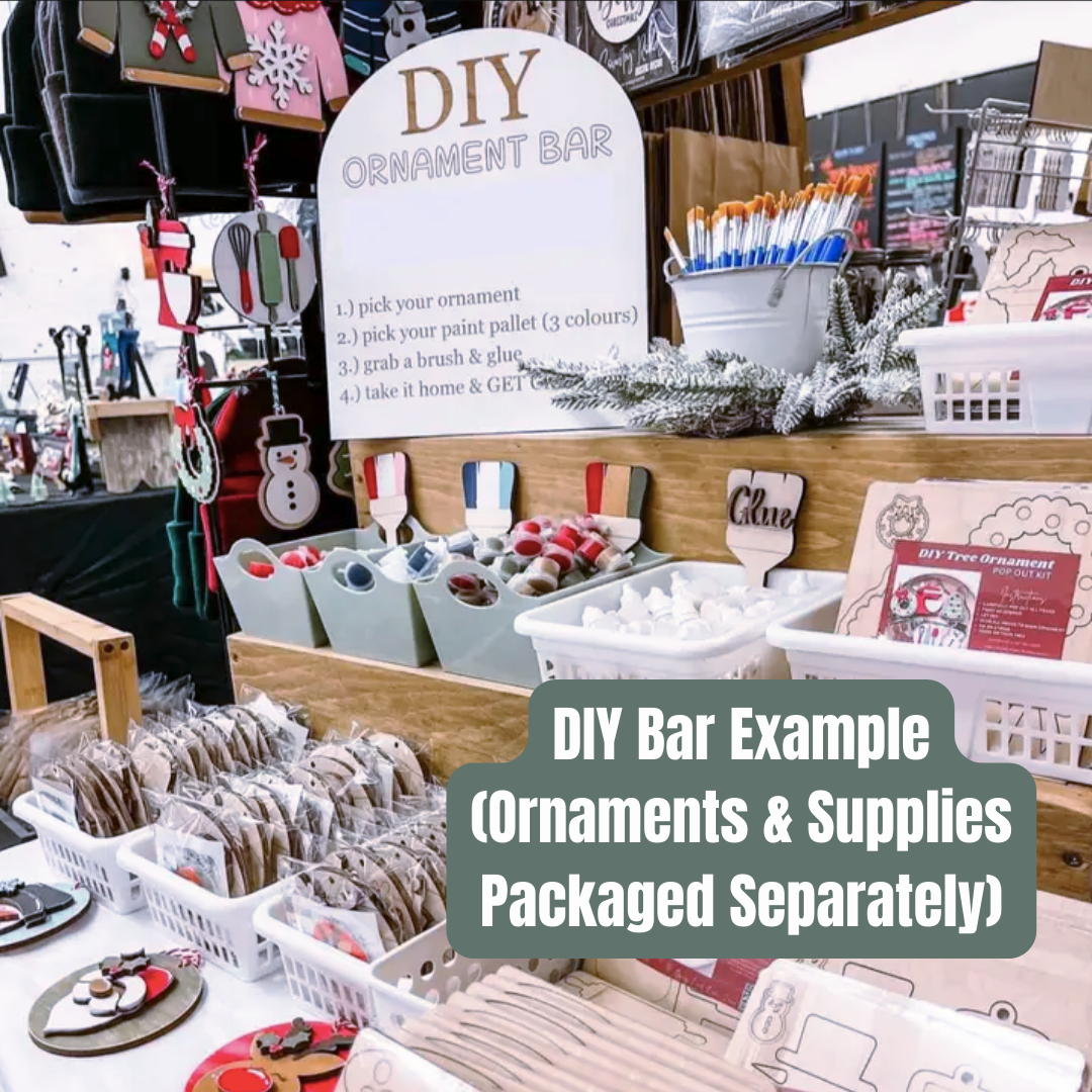 Country Roads Rustic Decor – Großhandel Bastelset – Santa DIY Ornament Kreativset4