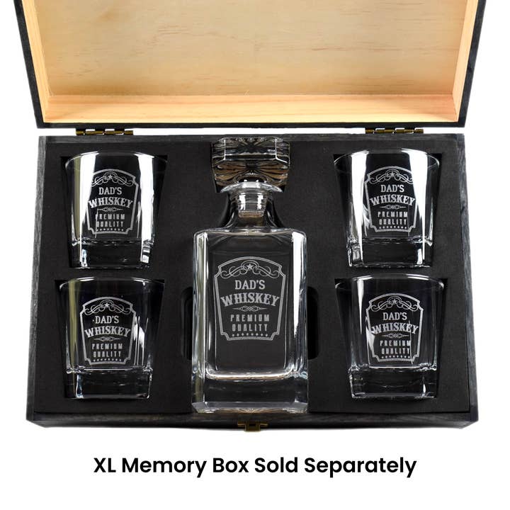 MakerFlo - Wholesale Decanter - 4 Glass Decanter Set9