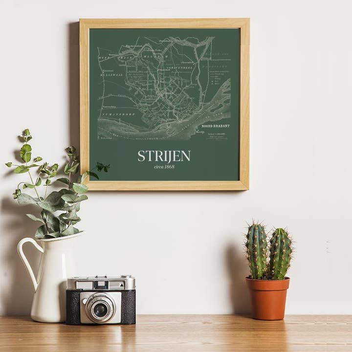 Vintage stil strygning for engroshandel hos Vintage Stadskaart