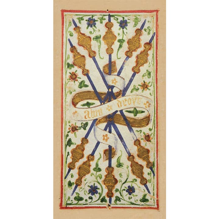 Cardshouse - Wholesale Tarot Cards - Visconti Sforza Pierpont Morgan Tarocchi Deck Us Games9