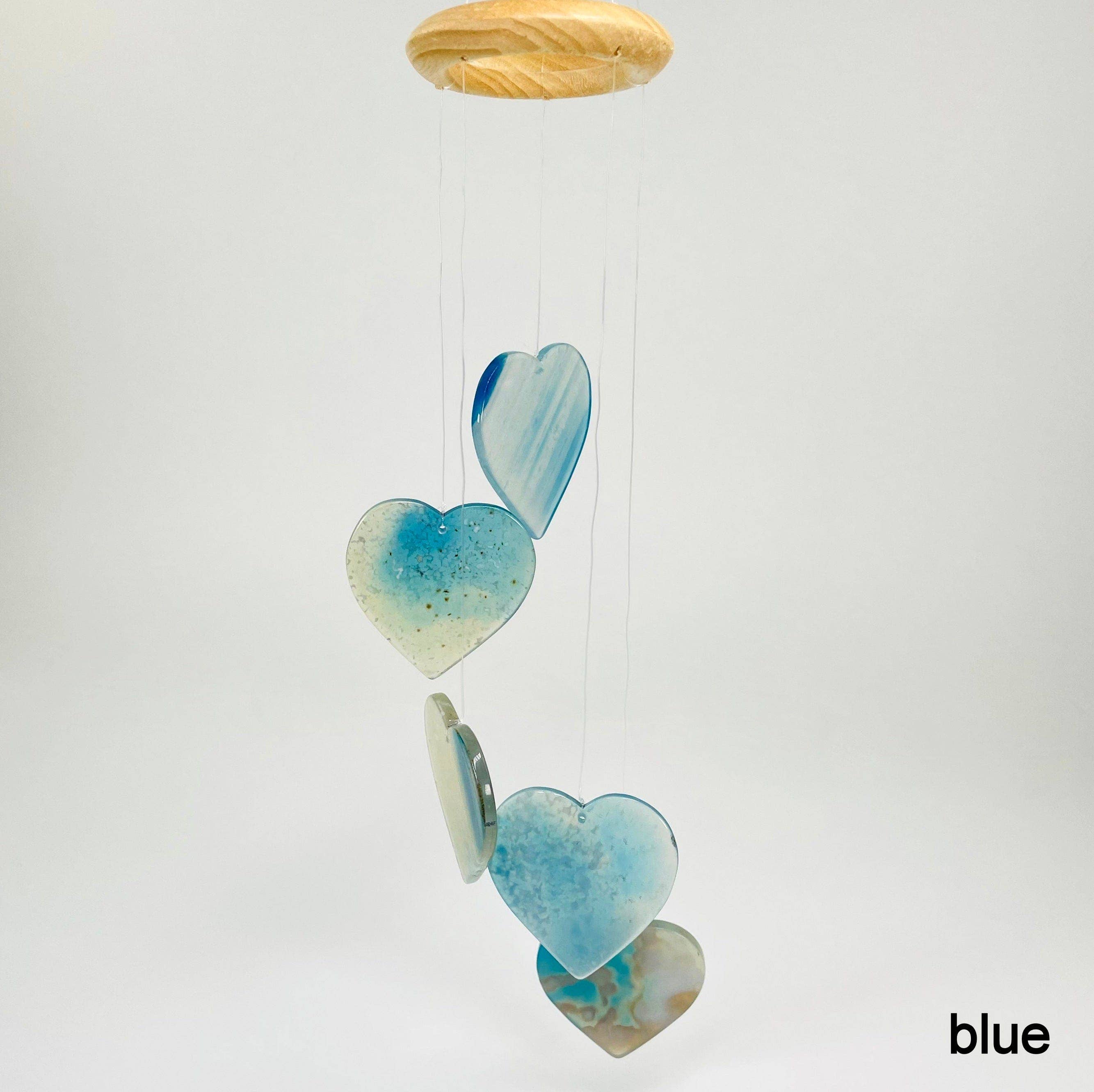 Rock Paradise - Wholesale Wind Chime - Agate Heart Crystal Wind Chimes 4