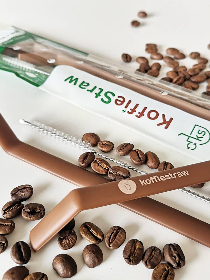 Koffiestraw - Pack of 2 for wholesale by KoffieStraw