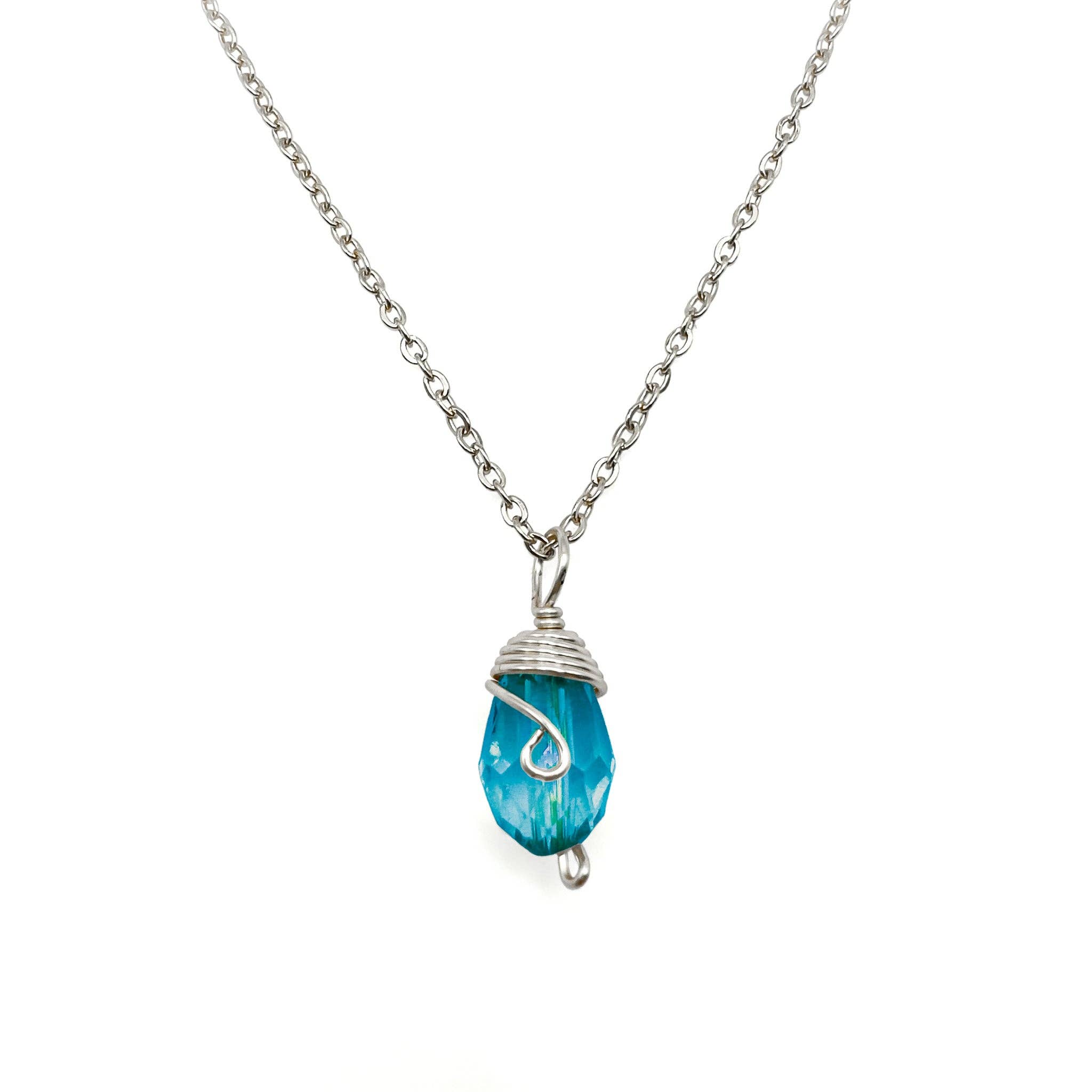 Alegria Accessories Inc. - Wholesale Pendant/Charm Necklace - Silver Birthstone necklace11