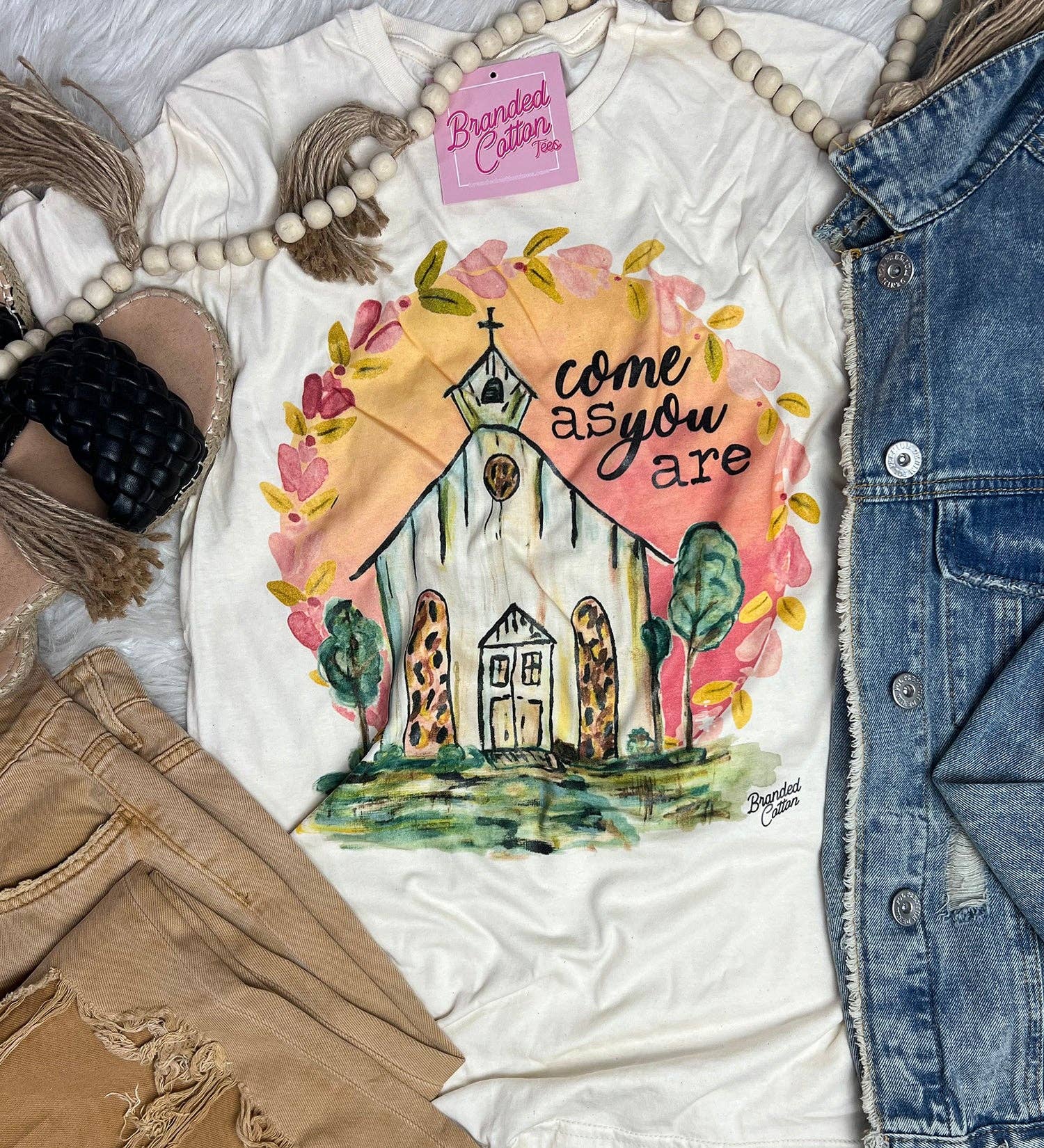 Branded Cotton - Vente T-shirt sérigraphié – femme - Venez comme vous êtes0