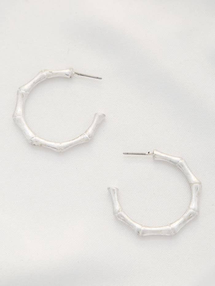 BAMBU ÖPPEN HOOP ÖRHÄNGE 23 för wholesale av anbfashion