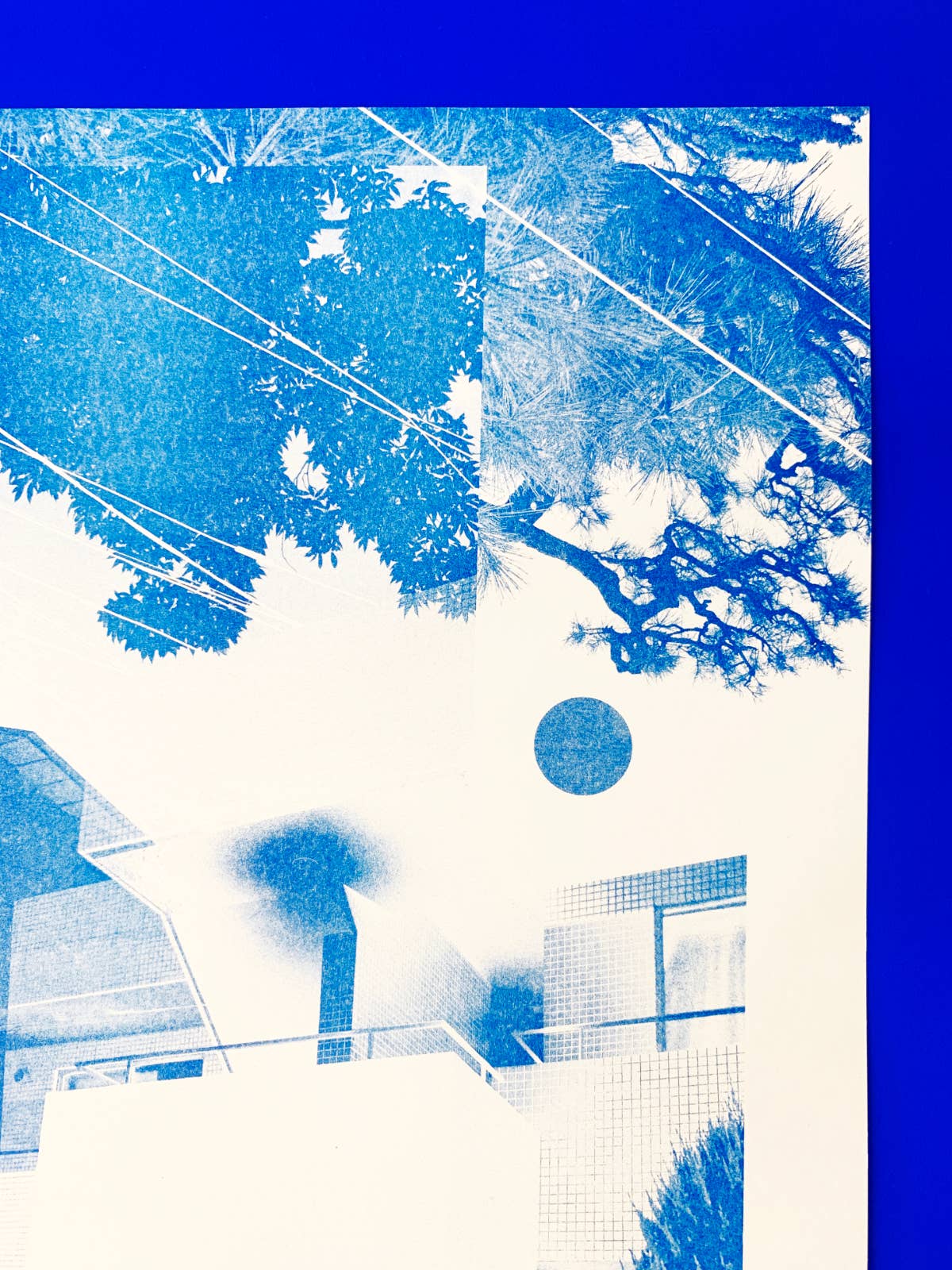 ANO Studio - Wholesale Art Print - Riso Print | City Reflection3