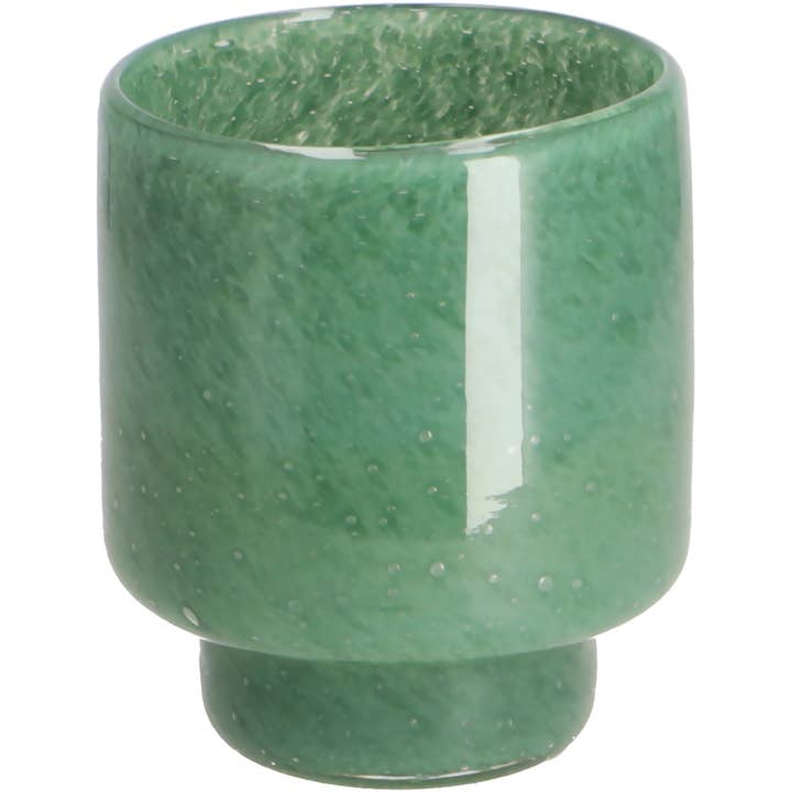 Photophore en verre Midas, D15cm, H21cm, vert foncé pour la vente par Vosteen