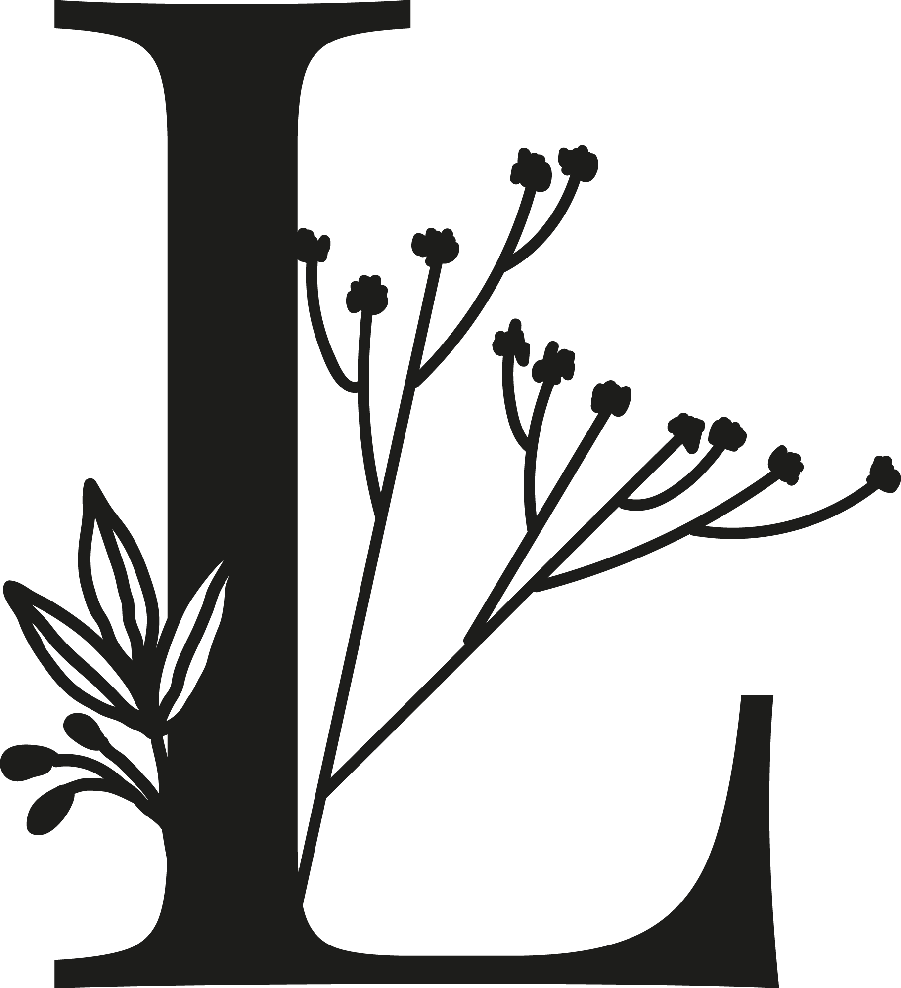 Keystone Steel Co. - Wholesale Wall Accent - Botanical Letter Wall Decor22