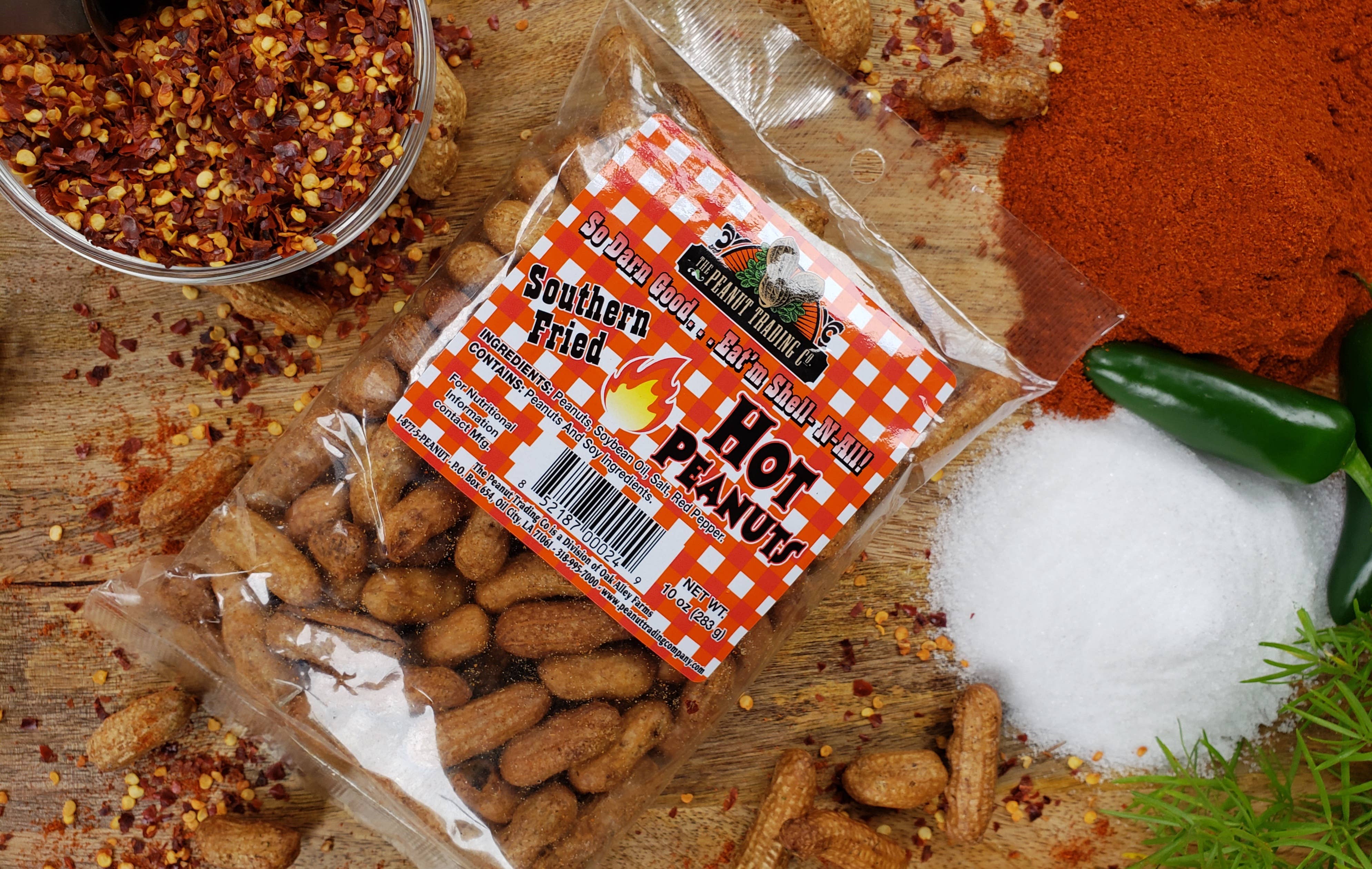 The Peanut Trading Company - Wholesale Nuts - Deep Fried Peanuts - Hot