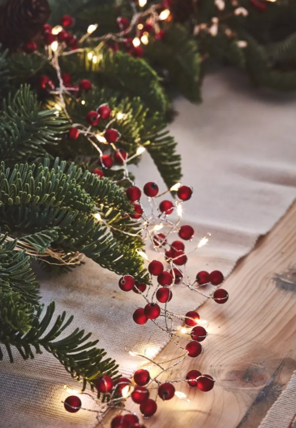 Lumina Of London AU - Wholesale String lights - Red Berry Lights - Bold and Festive0