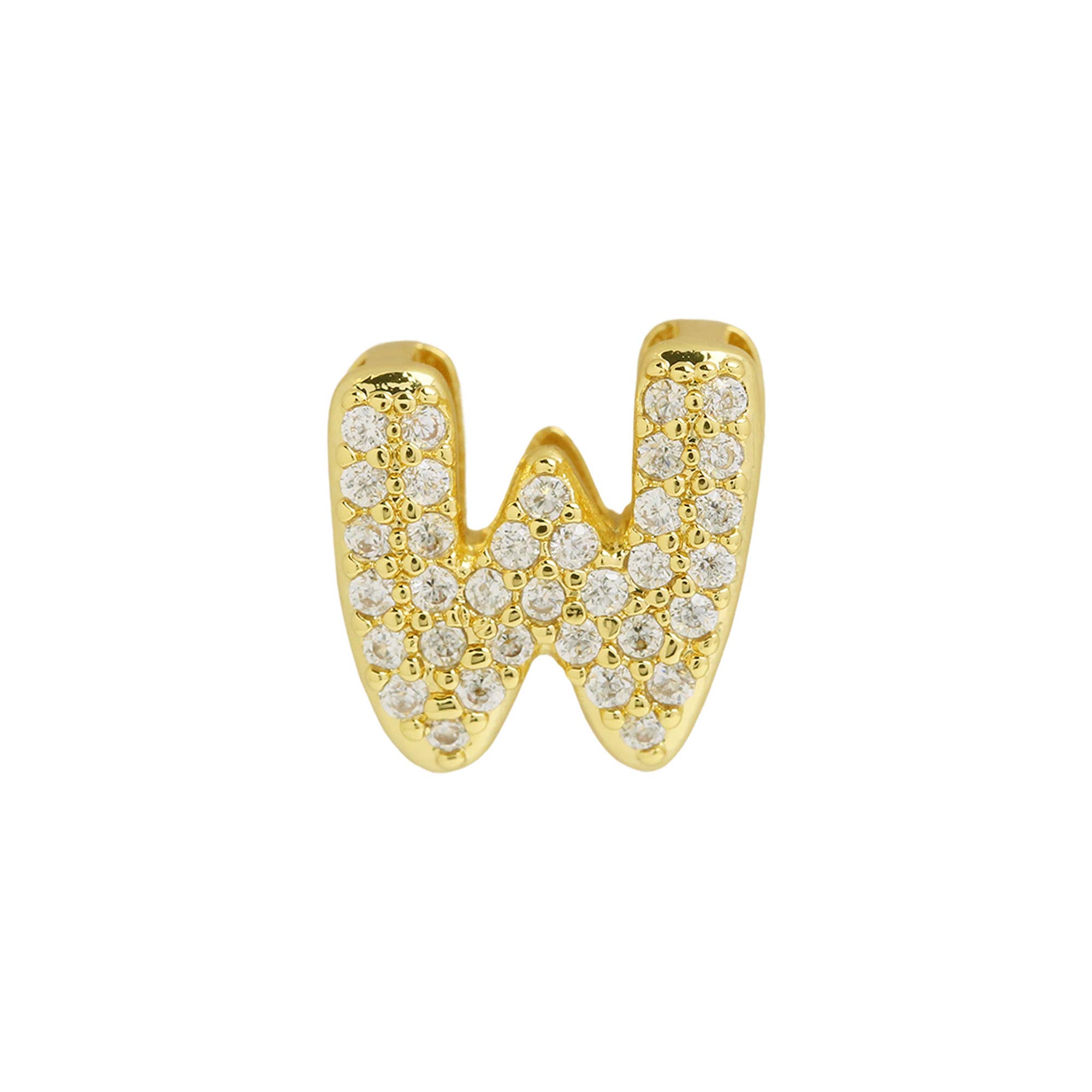 Savvy Bling - Wholesale Pendant/Charm Necklace - Cz Mini Bubble Initial Custom Word Name Necklaces27