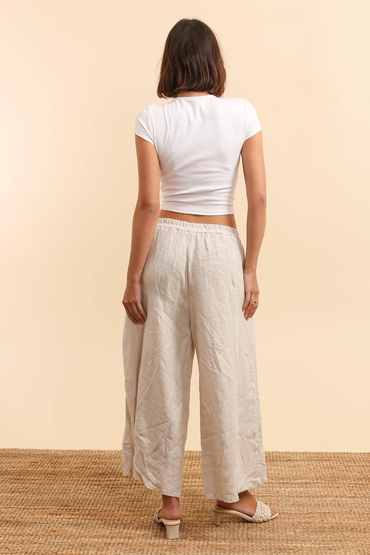 la maison des fibres naturelles – Großhandel Hose – Damen – Leinenhose 6272 aus 100 % Leinen4