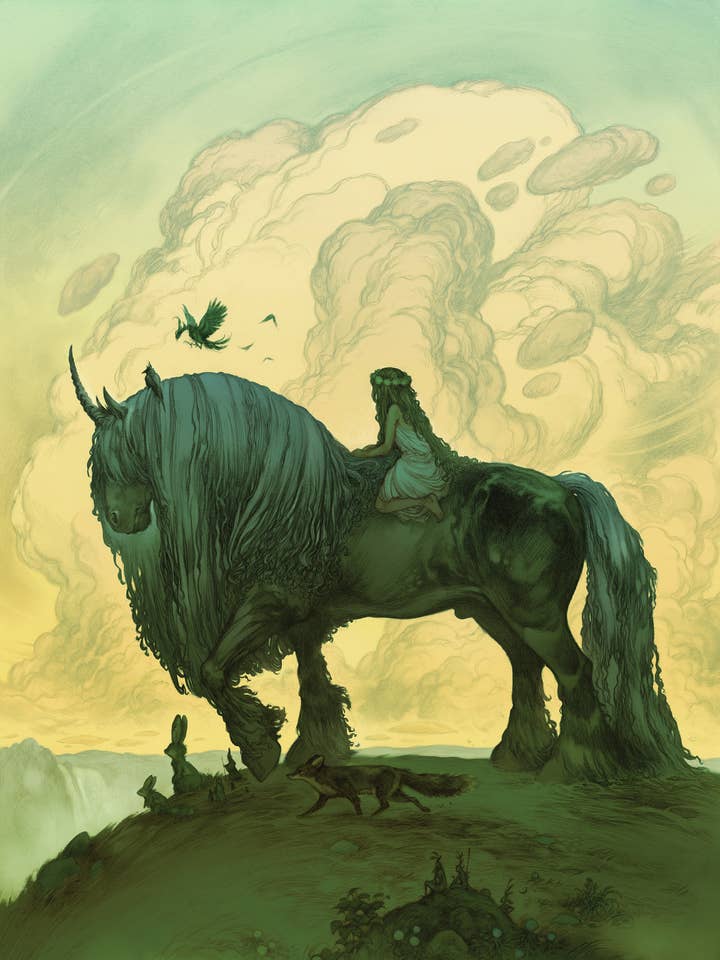 Impression d'art - Les Idylles pour la vente par Cory Godbey