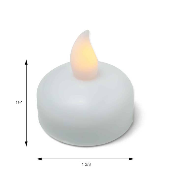 Portofino International Trading, USA - Wholesale Flameless Candle - LED Flameless Floating Tea Light Candle - Pack of 121