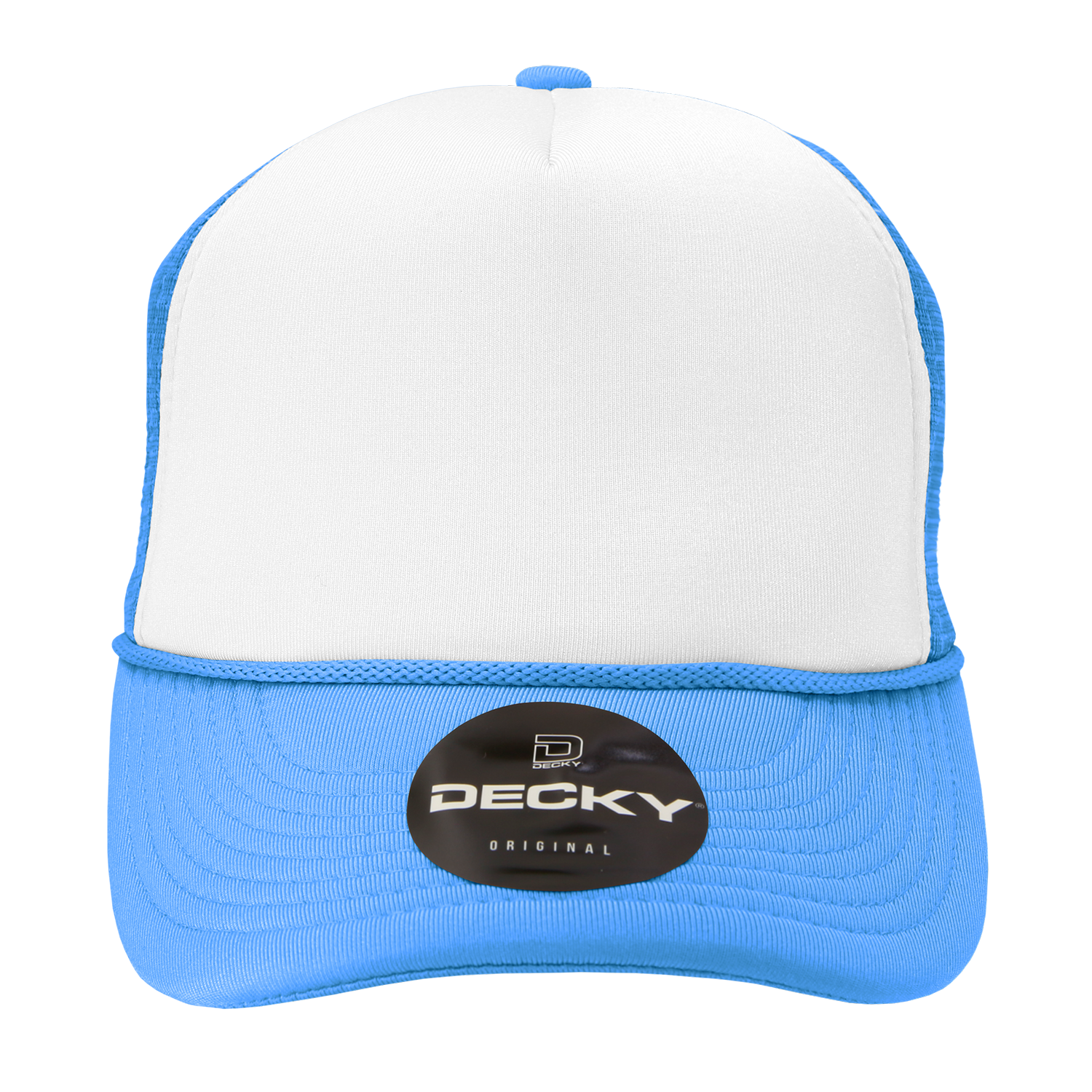 The Park Wholesale - Wholesale Trucker Hat - Unisex - Blank Trucker Foam Mesh 2-Tone Hats - Decky 210/602515
