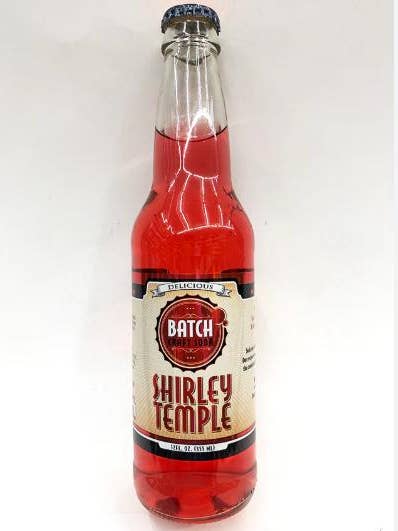 Craft Glass Soda | Batch Shirley Temple Soda 24 Count for wholesale by Mr. YuYu's Chililicious Candy